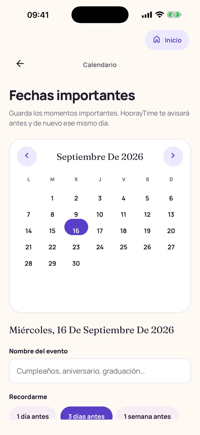 Recordatorios